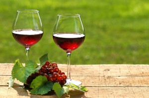 Wine Glasses, Summer Day